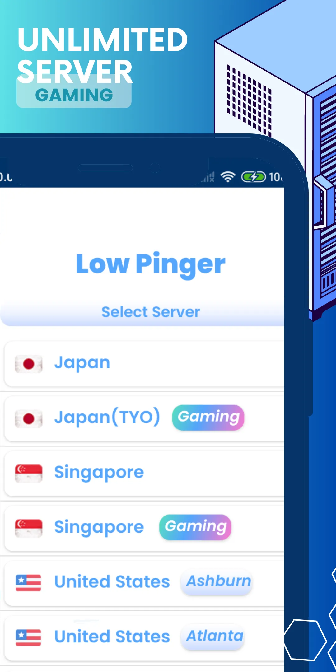 Low Pinger Fire Gaming Vpn | Indus Appstore | Screenshot