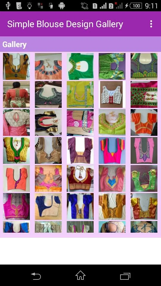 Simple Blouse Design Gallery | Indus Appstore | Screenshot