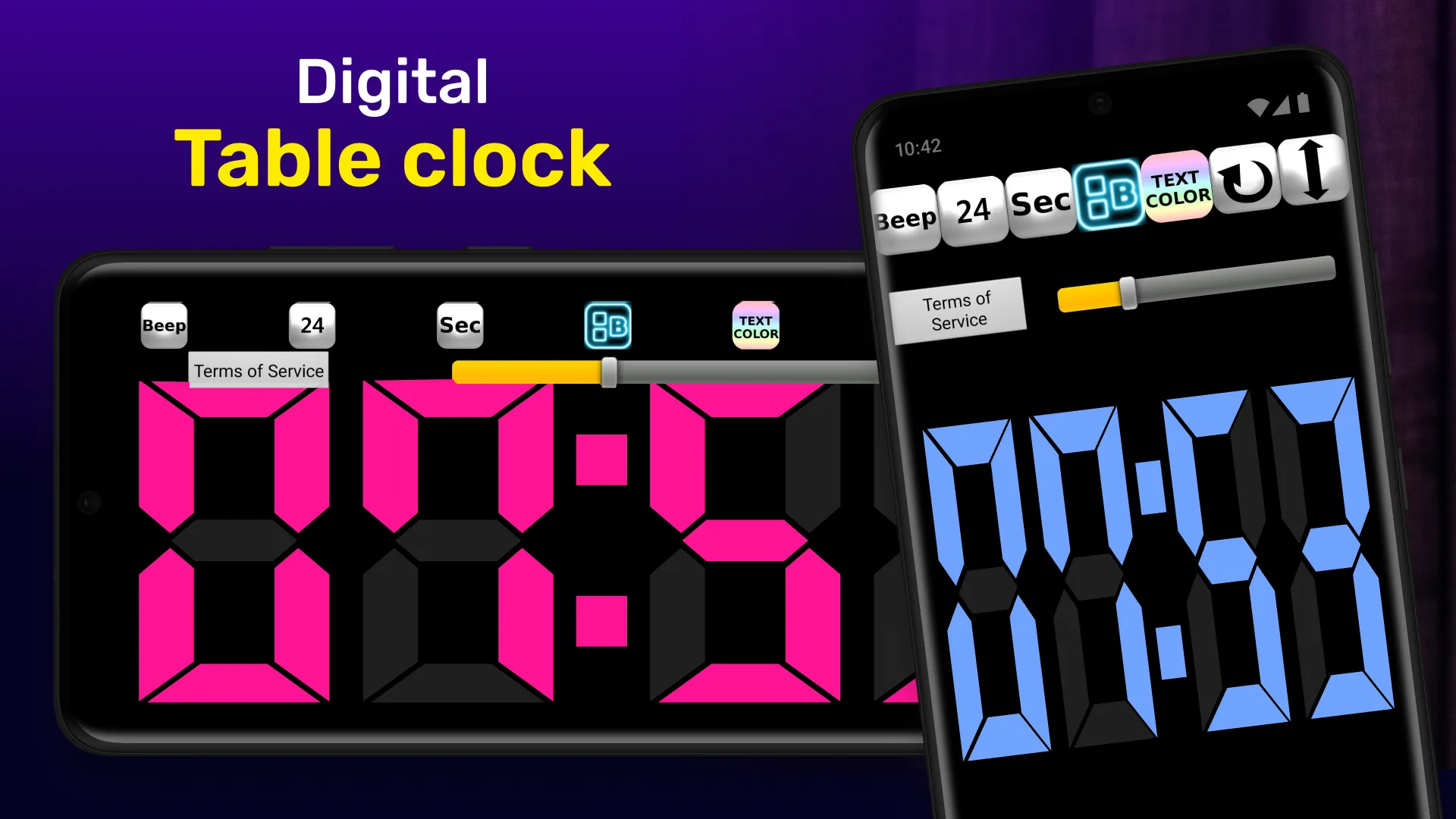 LED Digital Table Clock app | Indus Appstore | Screenshot