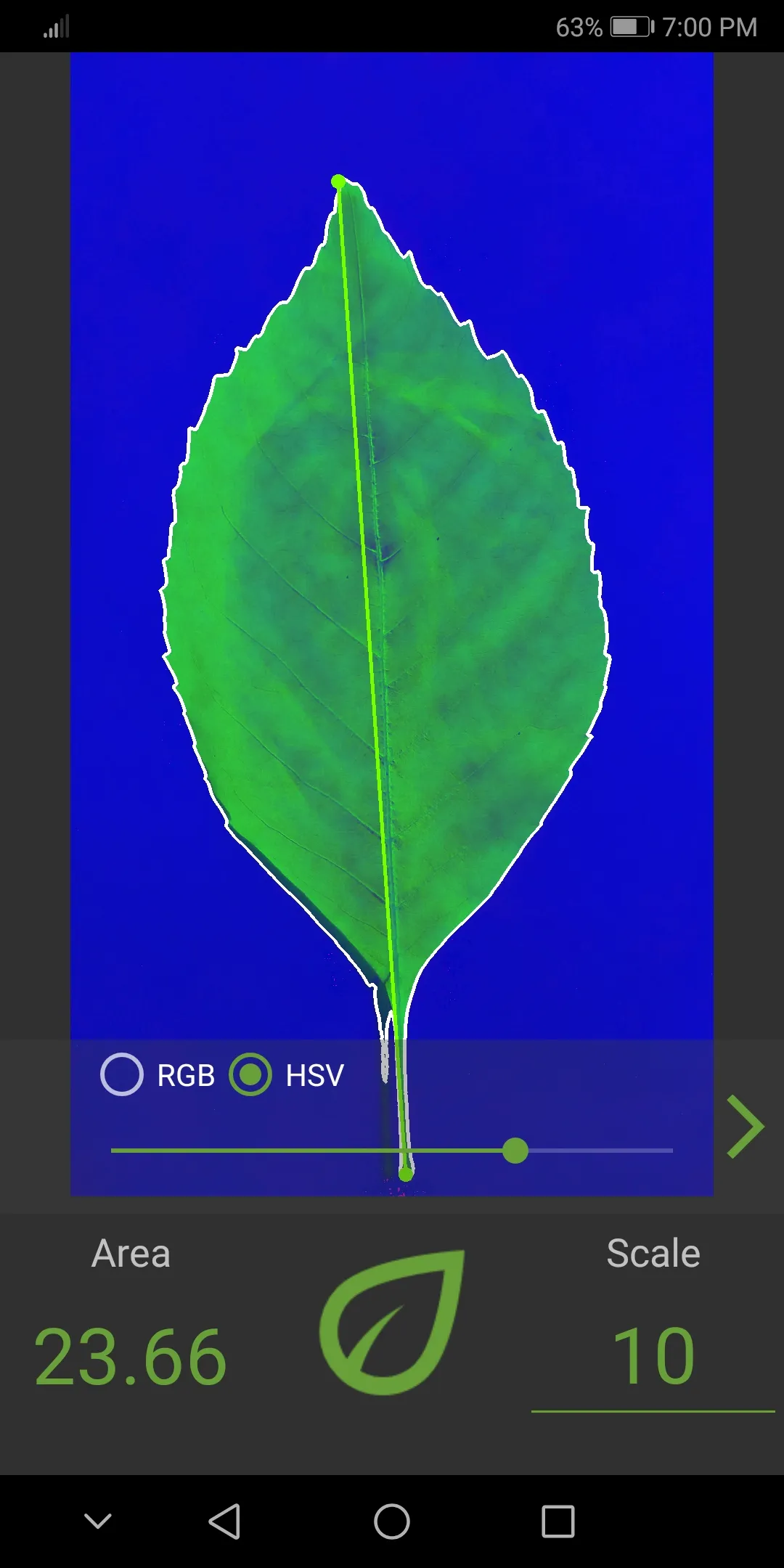 LeafArea | Indus Appstore | Screenshot