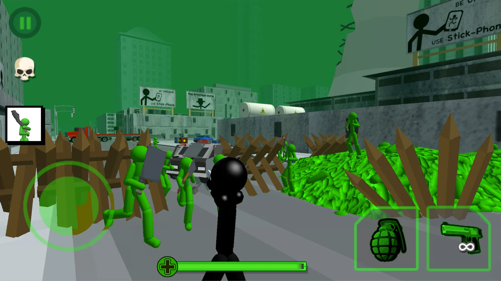 Stickman Zombie Shooting 3D | Indus Appstore | Screenshot