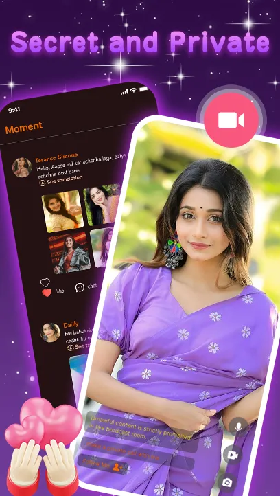 DuoMe Sugar - Live Video Chat | Indus Appstore | Screenshot
