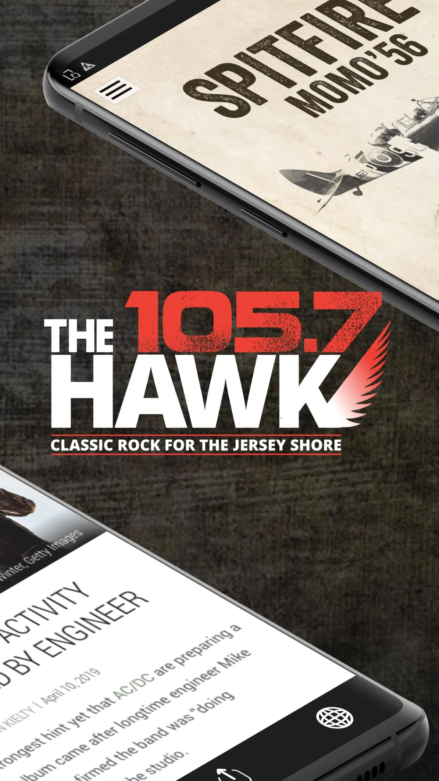 105.7 The Hawk (WCHR) | Indus Appstore | Screenshot