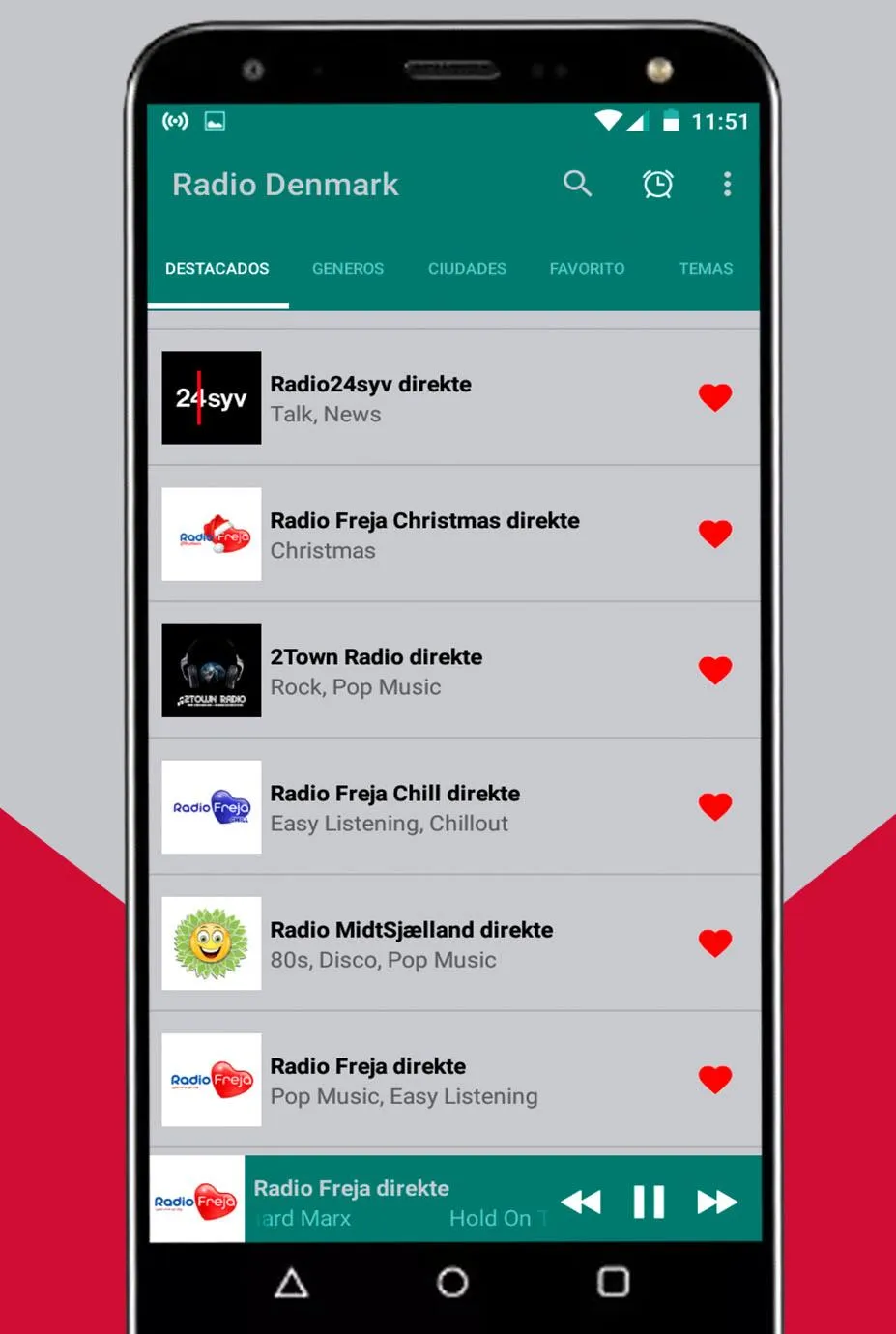 Denmark Radio Online | Indus Appstore | Screenshot