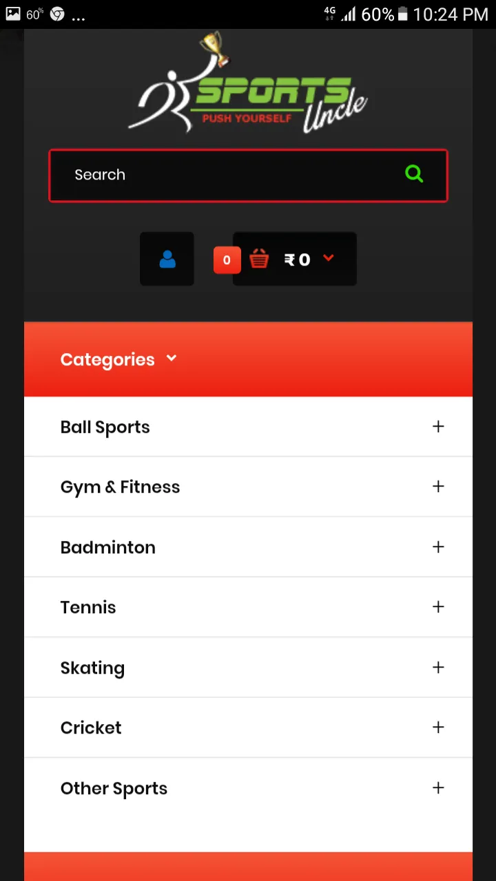 Sportsuncle - Sports Shopping  | Indus Appstore | Screenshot