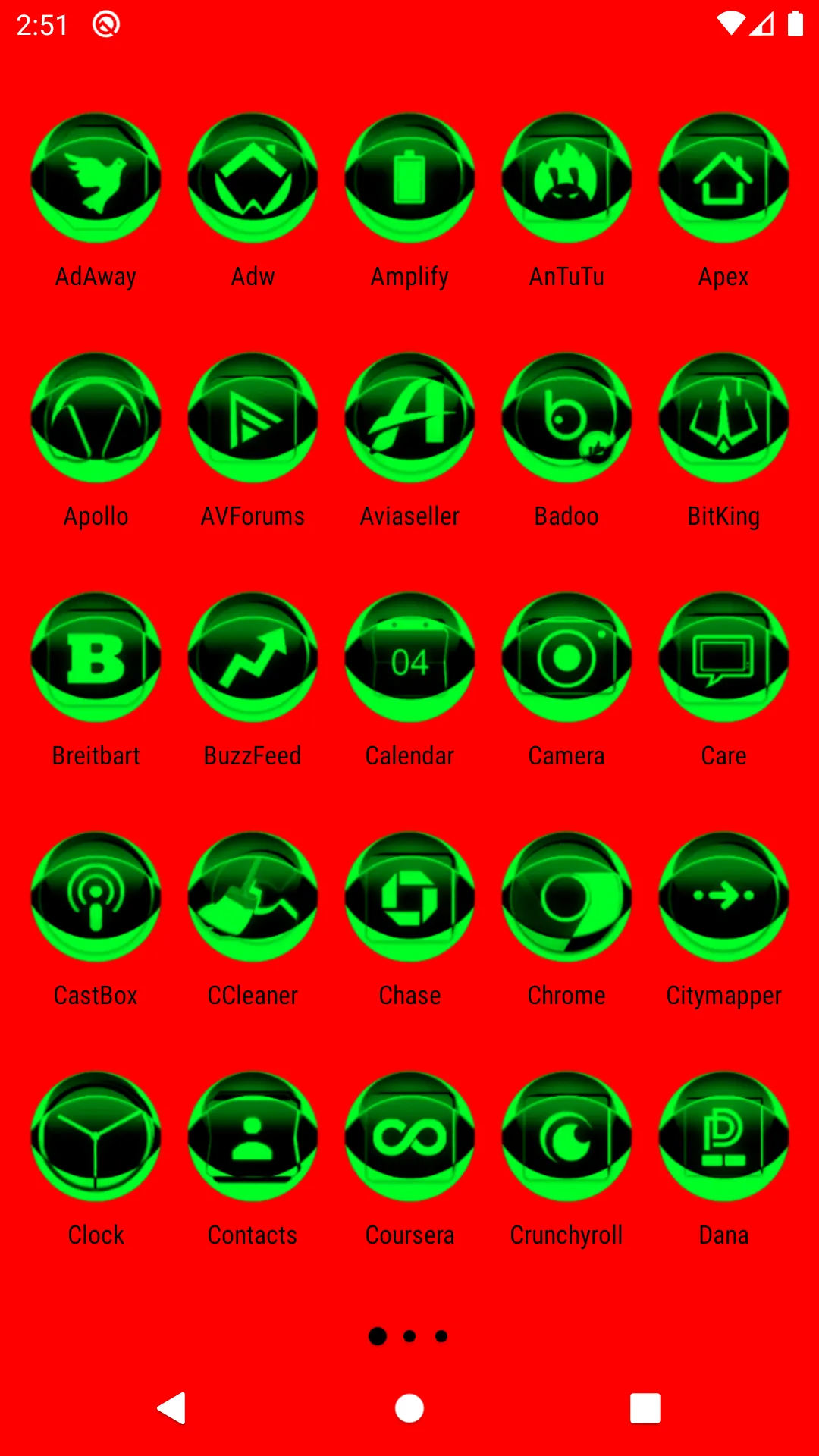 Green Icon Pack Style 2 | Indus Appstore | Screenshot