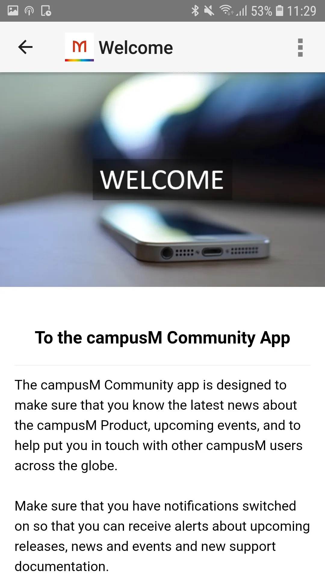 campusM Community | Indus Appstore | Screenshot