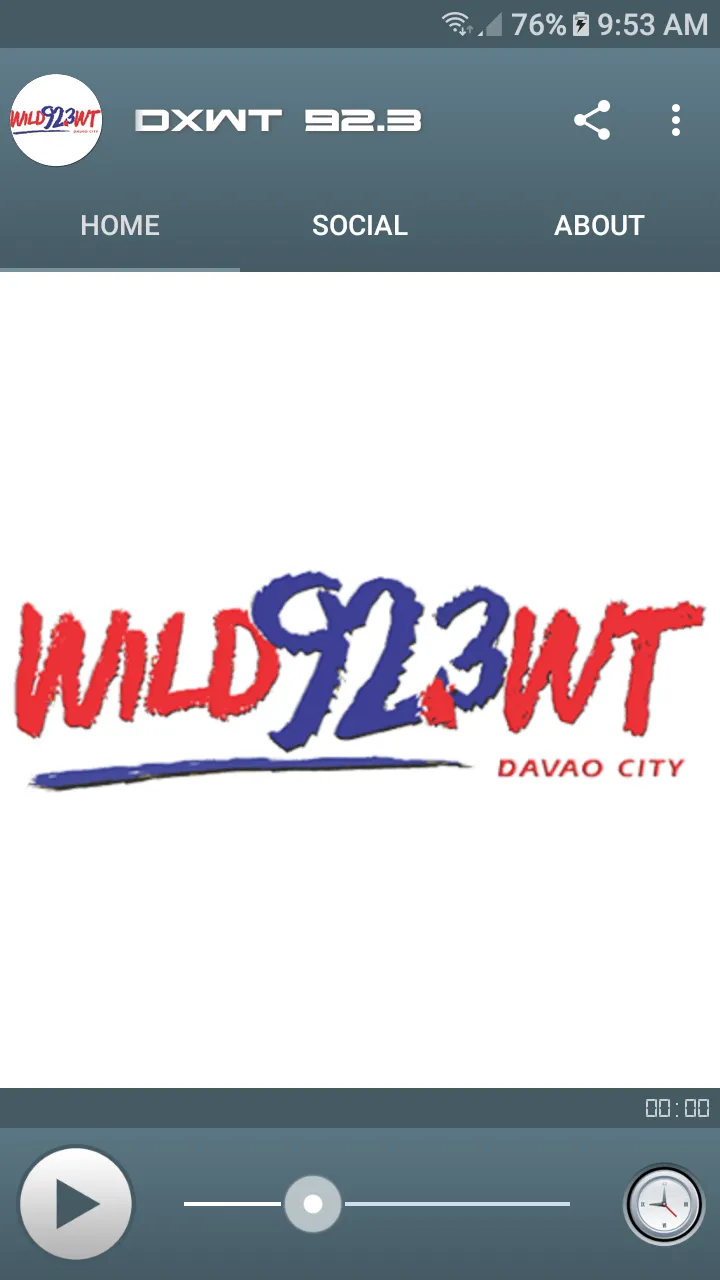 Wild FM Davao 92.3 MHz | Indus Appstore | Screenshot