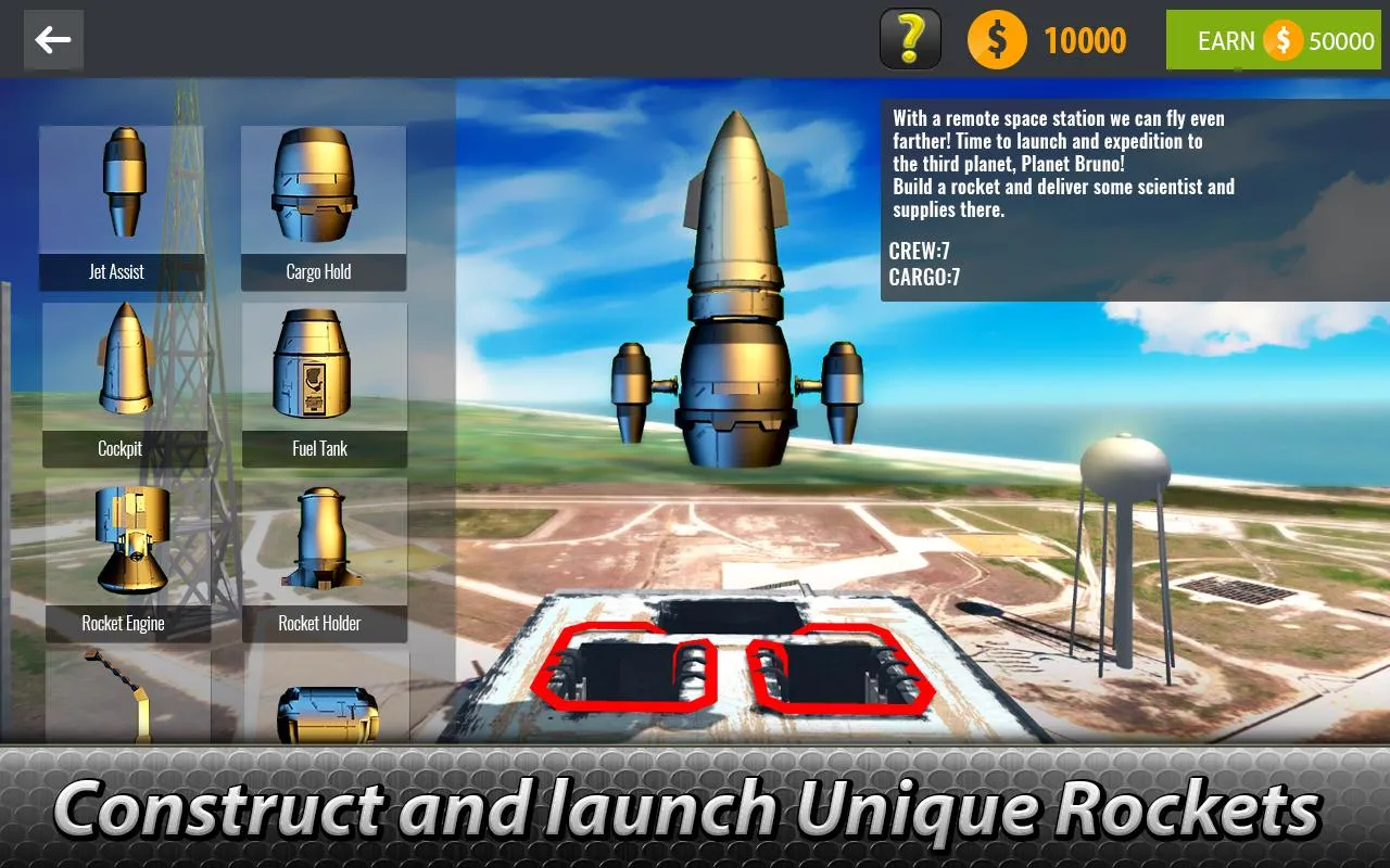 Space Launcher Simulator | Indus Appstore | Screenshot