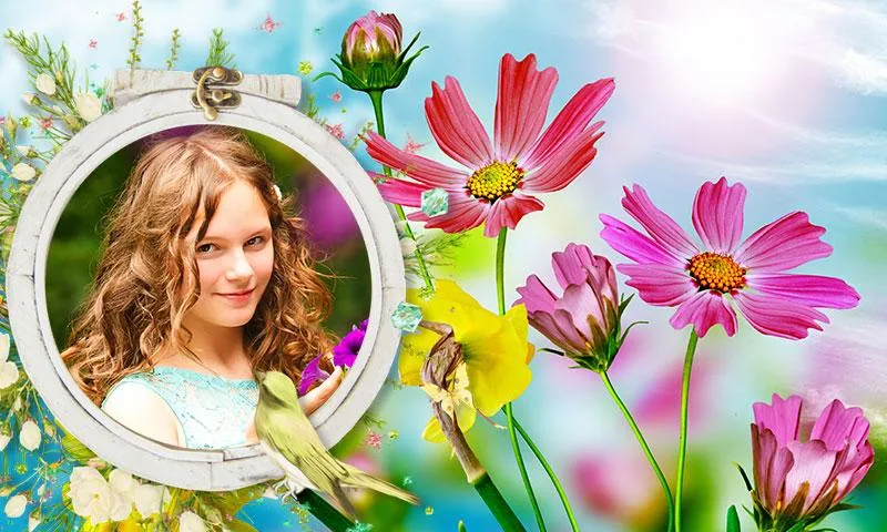 Flower Photo Frames | Indus Appstore | Screenshot