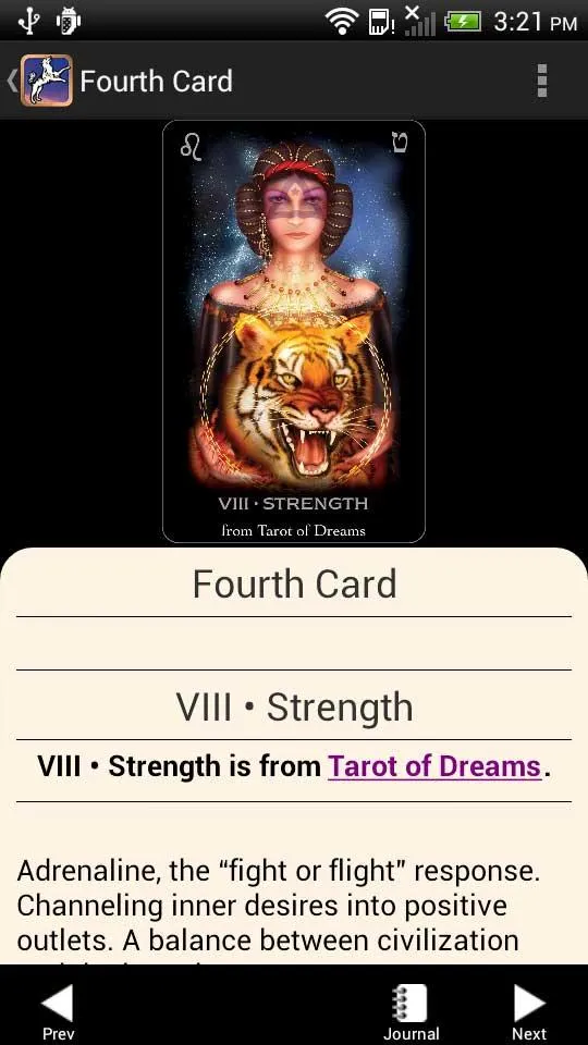 Tarot Sampler | Indus Appstore | Screenshot