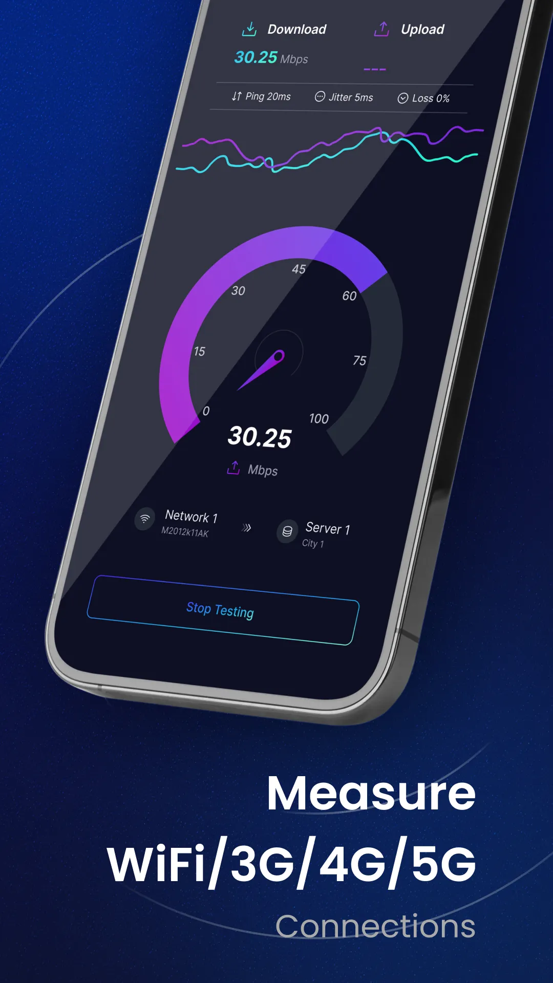 Speed Test For Wifi & Internet | Indus Appstore | Screenshot