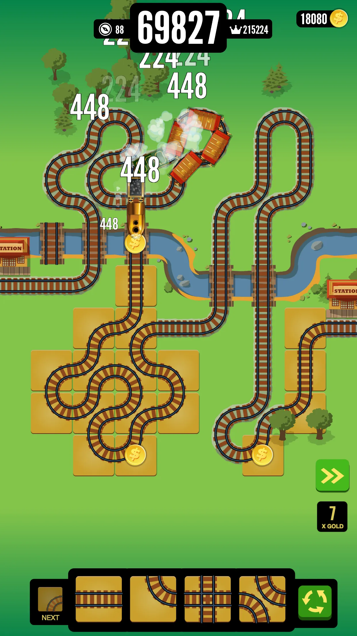 Gold Train FRVR | Indus Appstore | Screenshot