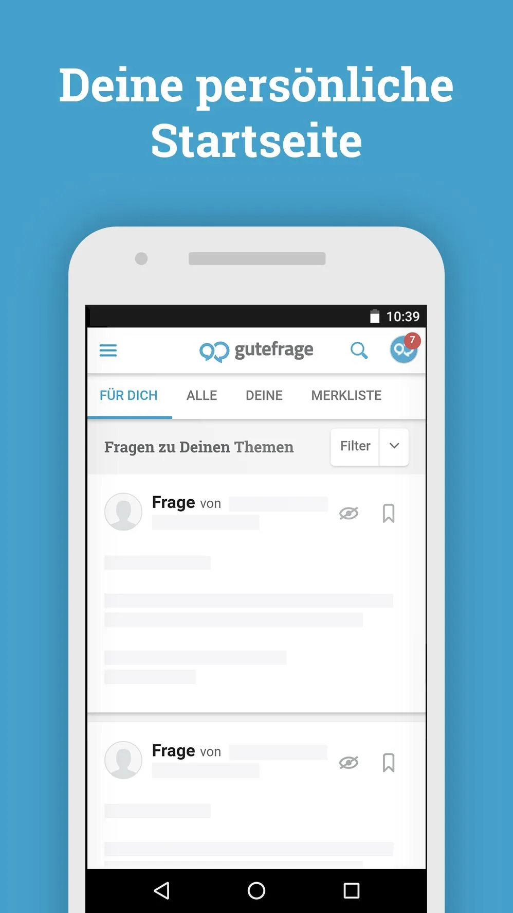 gutefrage: Finde Deine Antwort | Indus Appstore | Screenshot