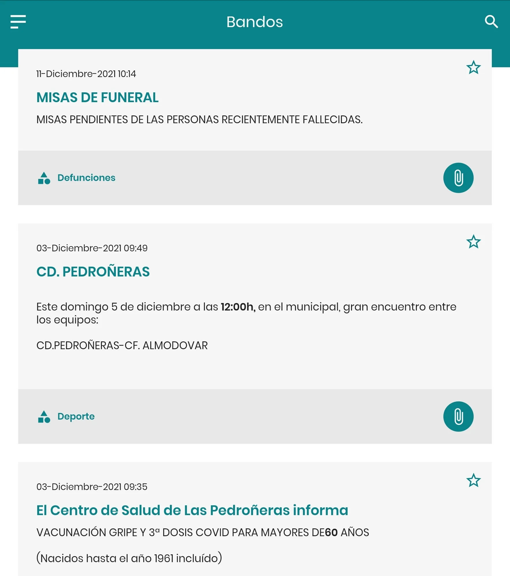 Las Pedroñeras Informa | Indus Appstore | Screenshot