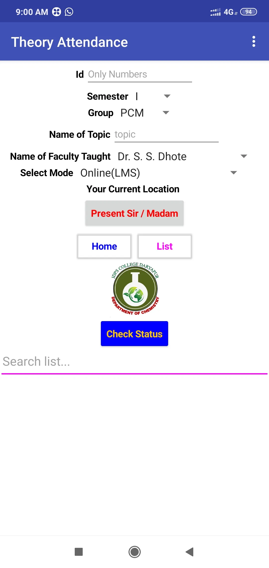 JDPS Chemistry | Indus Appstore | Screenshot