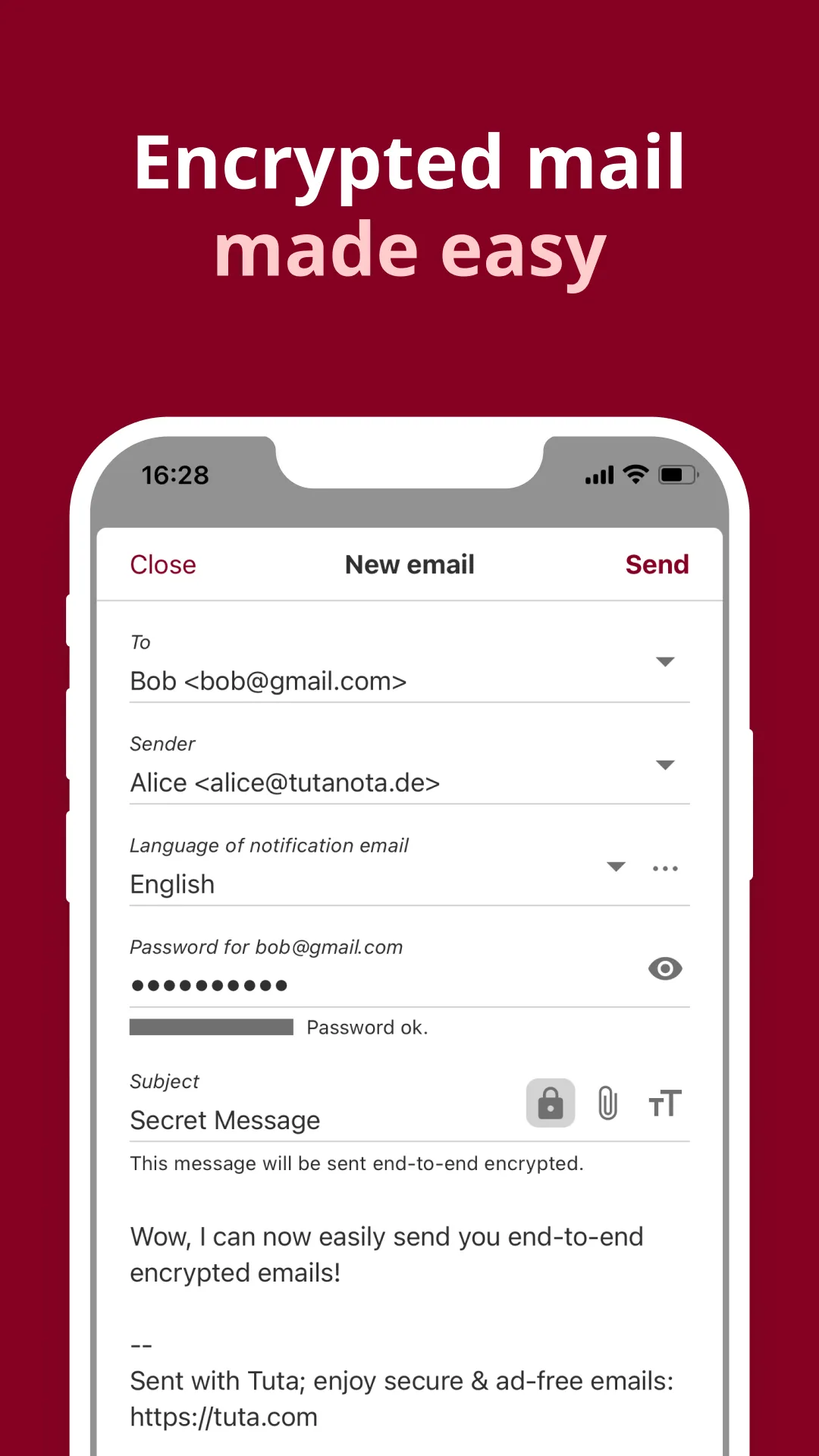 Tuta: Secure & Private Mail | Indus Appstore | Screenshot