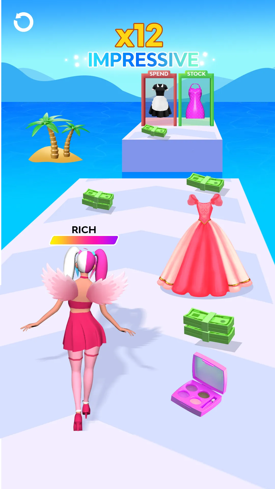 Money Rush: Music Race 3D | Indus Appstore | Screenshot