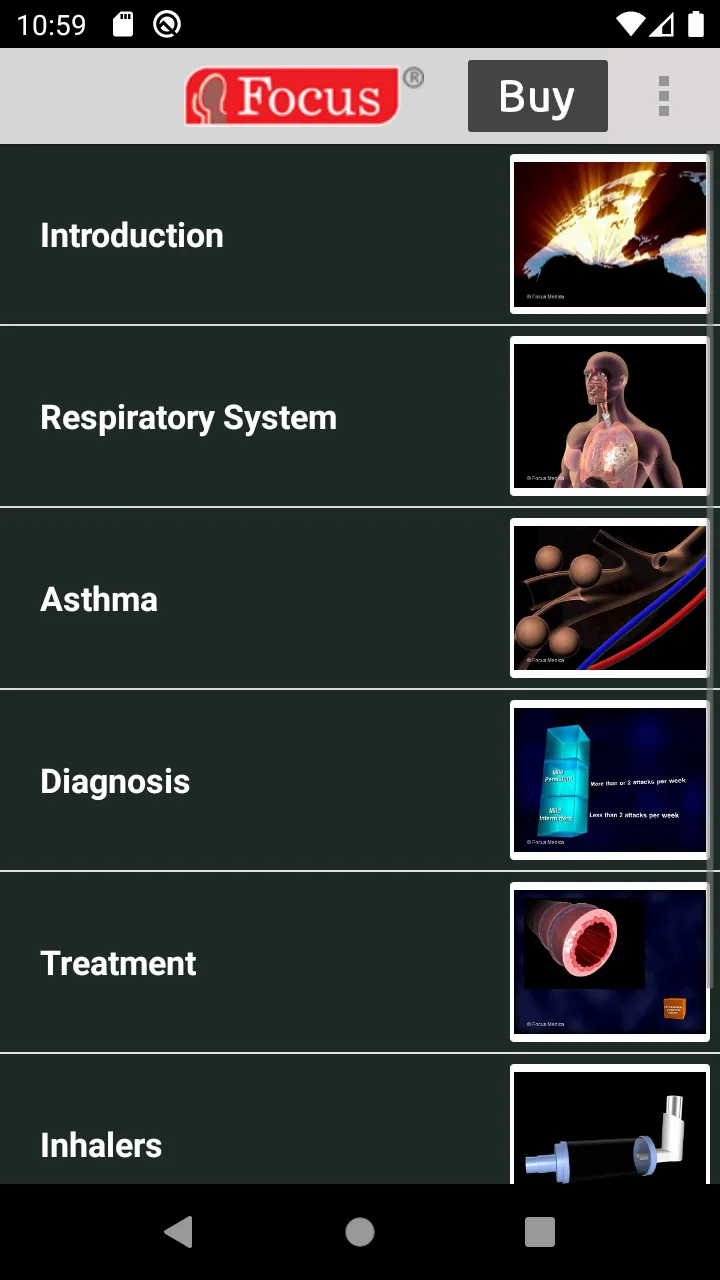 Chronic Asthma | Indus Appstore | Screenshot