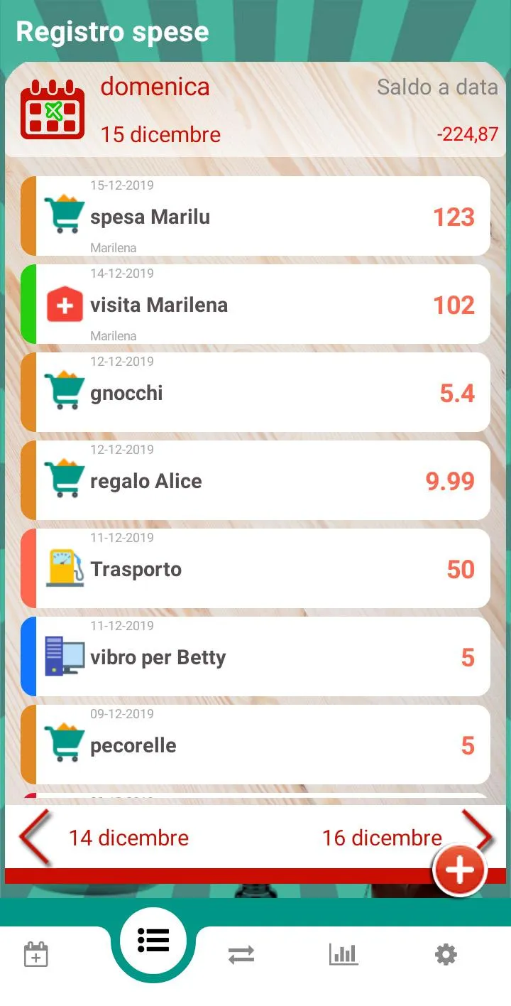 Gestione Spese | Indus Appstore | Screenshot