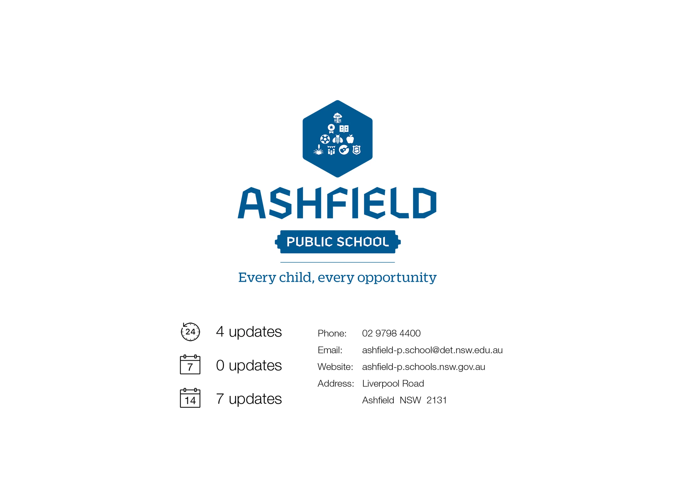 Ashfield Public School | Indus Appstore | Screenshot