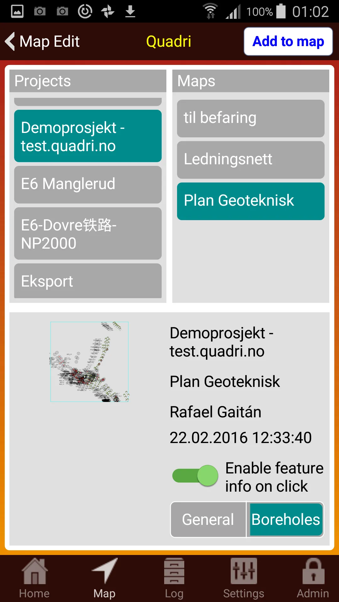 Trimble Novapoint GO | Indus Appstore | Screenshot