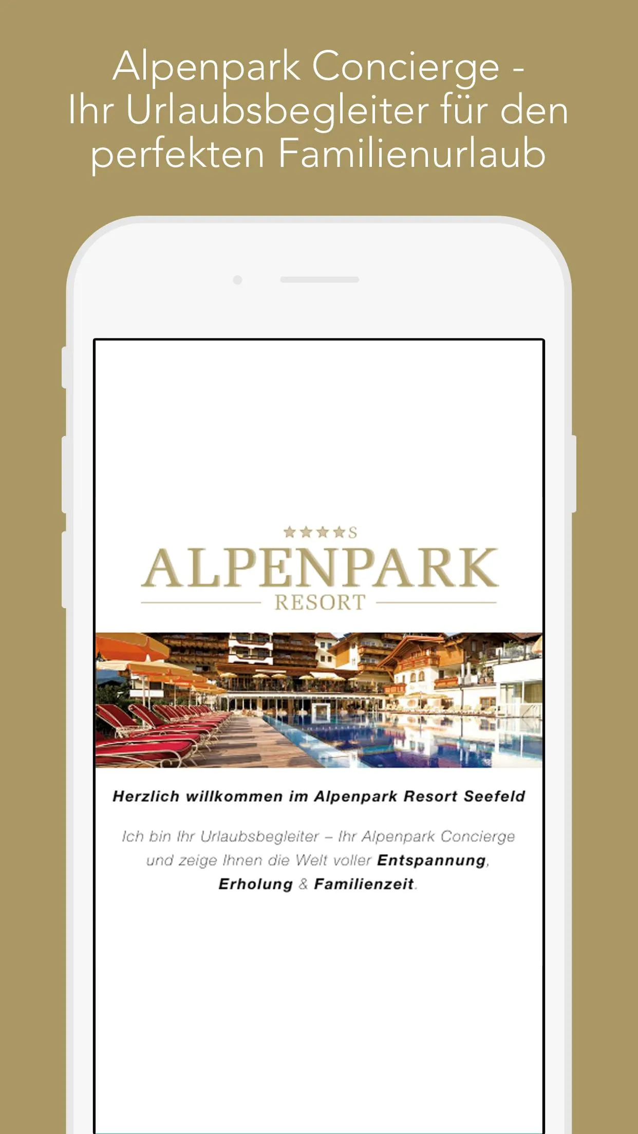 Alpenpark Concierge | Indus Appstore | Screenshot