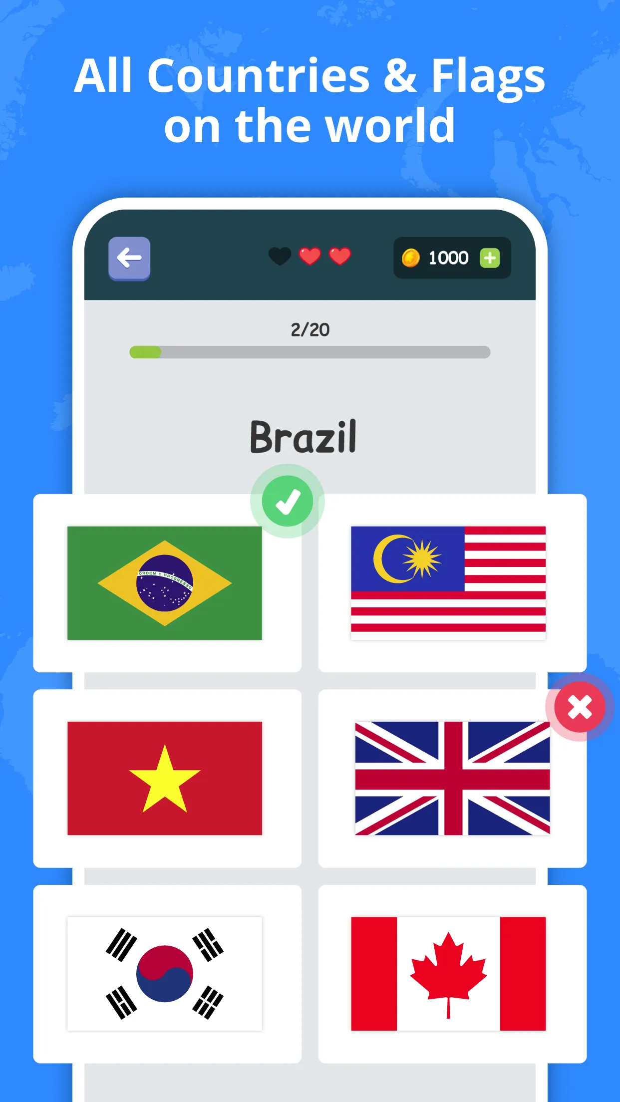 Flags of Countries: Quiz Game | Indus Appstore | Screenshot
