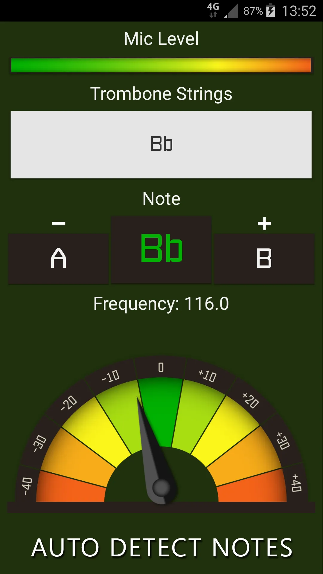 Trombone Tuner: Fast & Precise | Indus Appstore | Screenshot