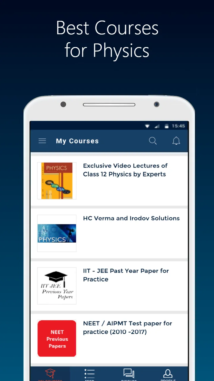 Physics App for JEE Mains, Adv | Indus Appstore | Screenshot