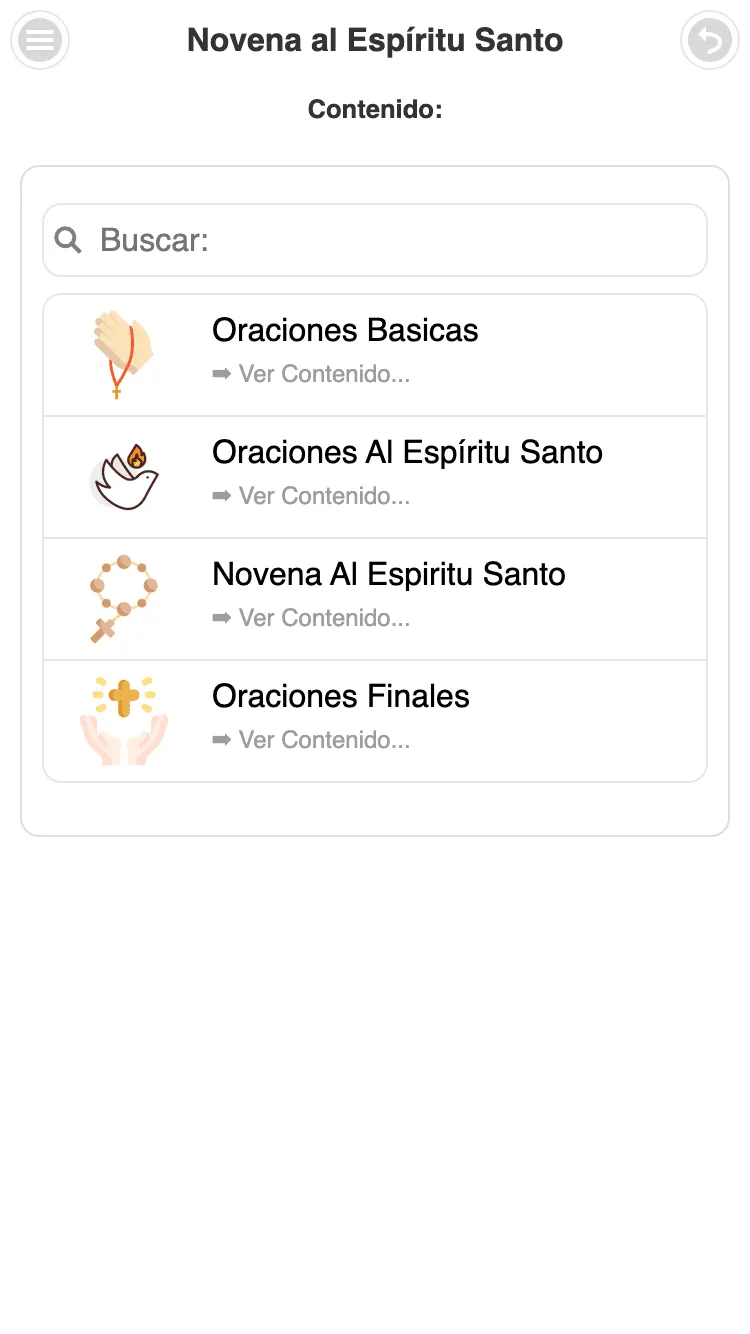 Novena al Espíritu Santo | Indus Appstore | Screenshot