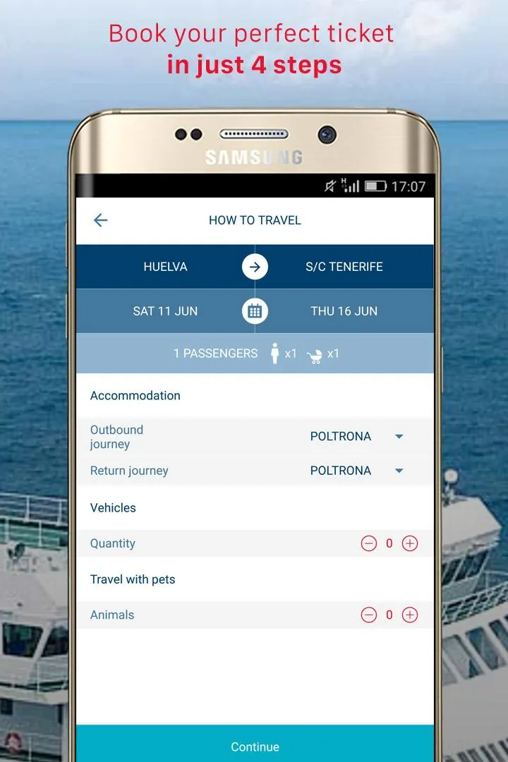 NAVIERA ARMAS: ferries | Indus Appstore | Screenshot