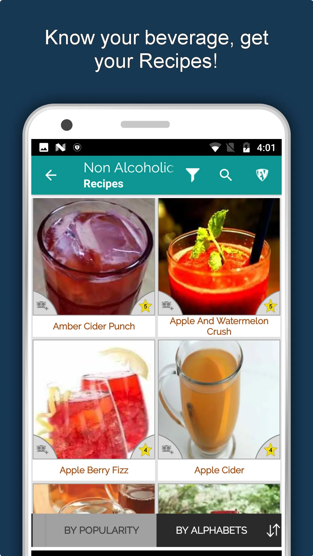 Mocktails, Smoothies, Juices | Indus Appstore | Screenshot