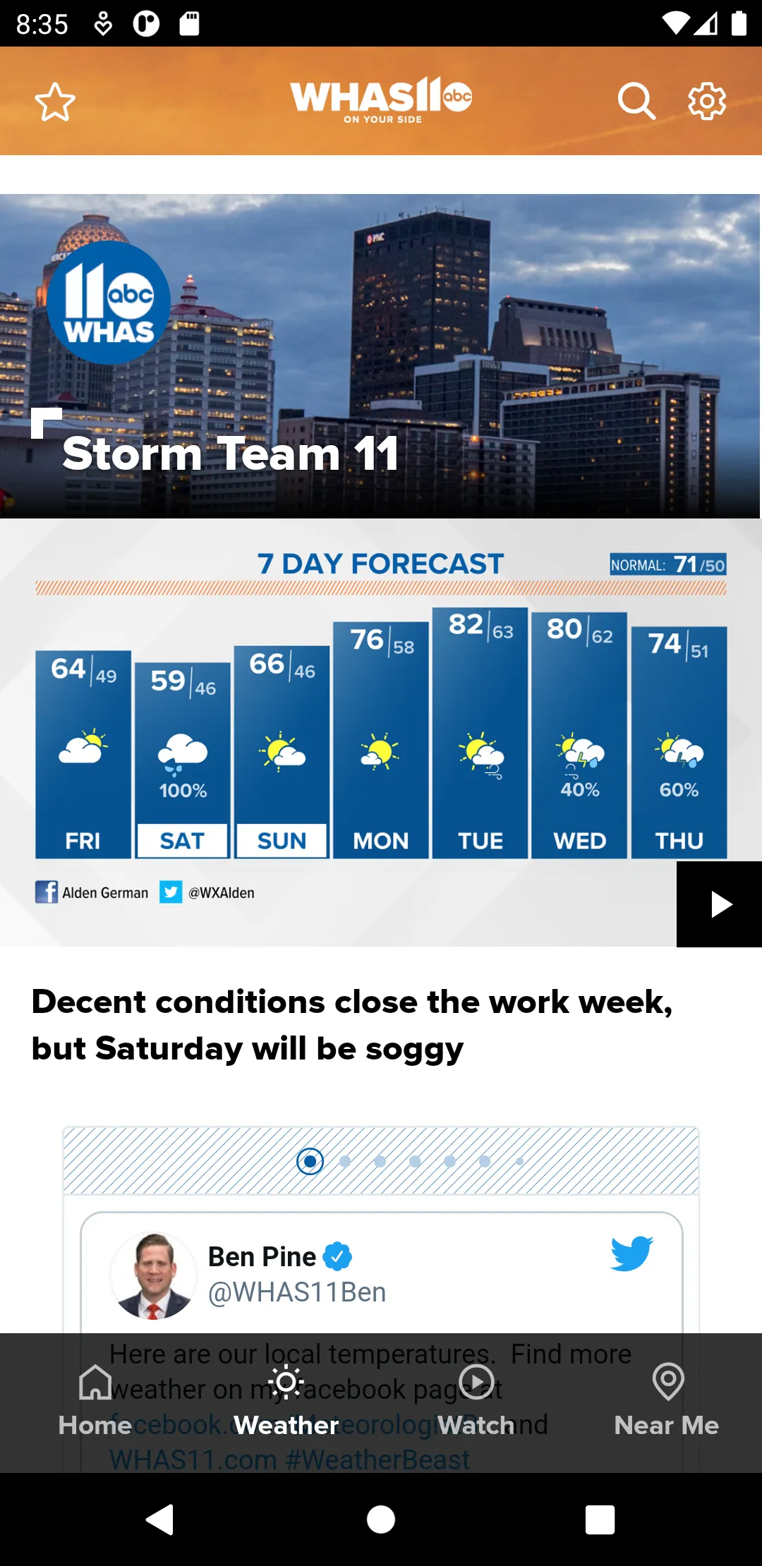 WHAS11 Louisville News | Indus Appstore | Screenshot