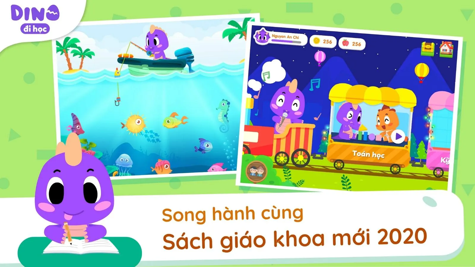 Dino Đi học | Indus Appstore | Screenshot