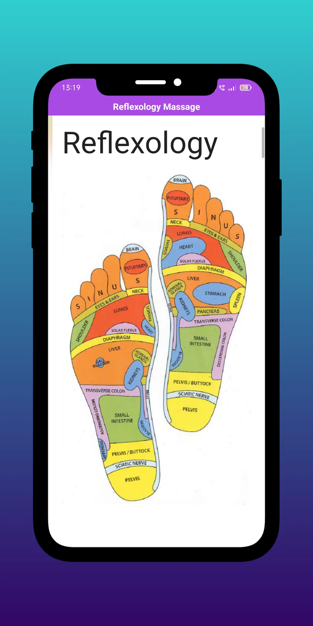 Reflexology massage | Indus Appstore | Screenshot