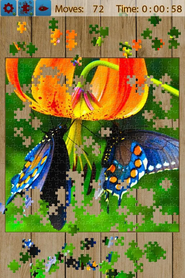 Butterfly Jigsaw Puzzles | Indus Appstore | Screenshot