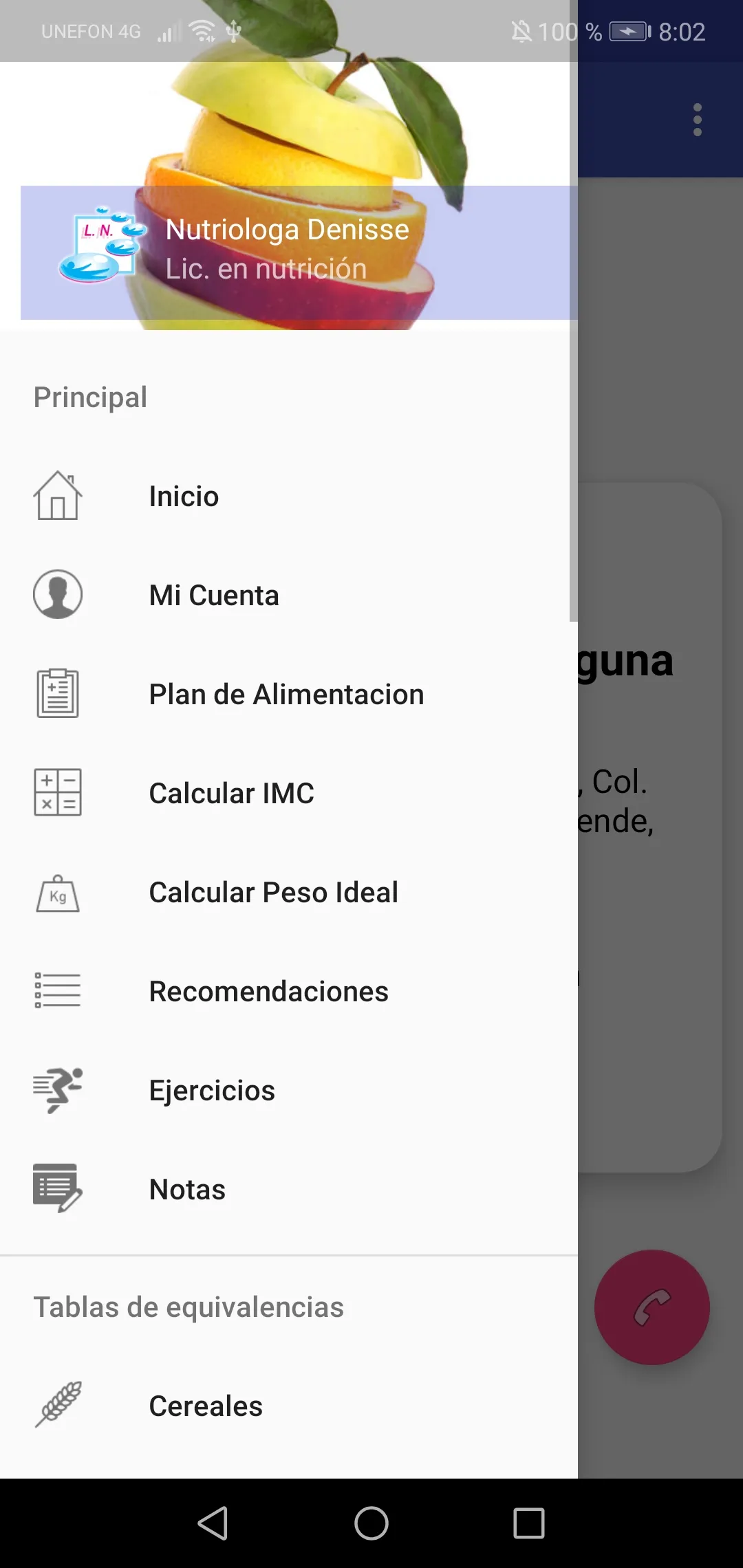 Nutrición Denisse | Indus Appstore | Screenshot