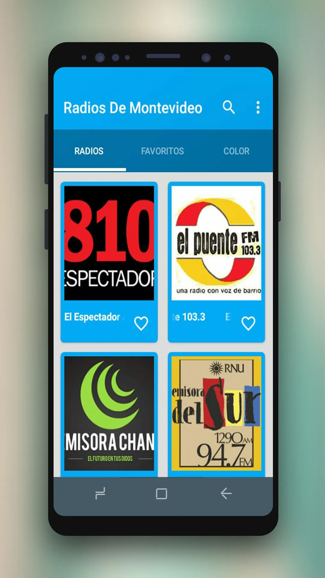 Radios De Montevideo Uruguay | Indus Appstore | Screenshot