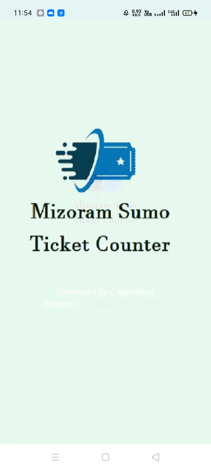 Mizoram Sumo Ticket Counter | Indus Appstore | Screenshot