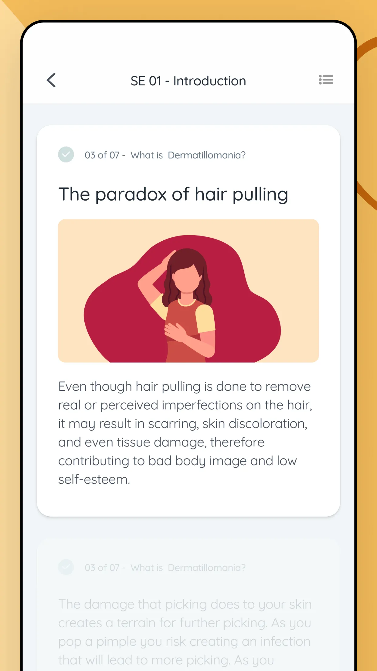 TrichStop - Trichotillomania | Indus Appstore | Screenshot