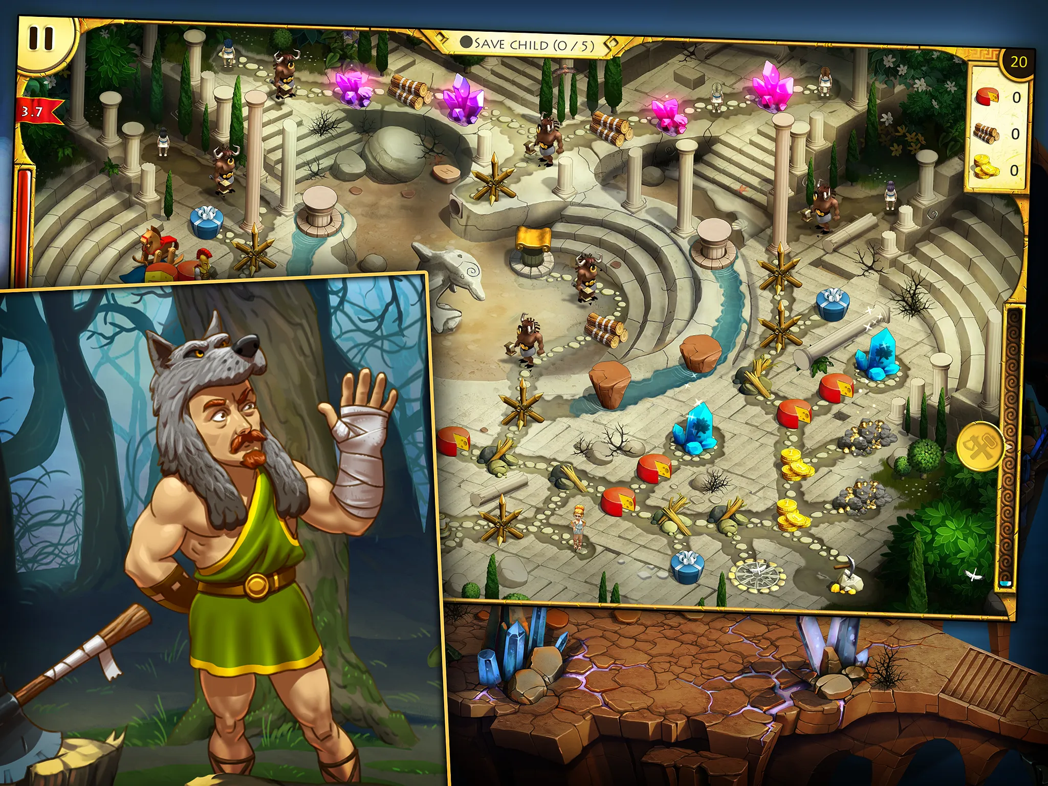 12 Labours of Hercules V (Plat | Indus Appstore | Screenshot