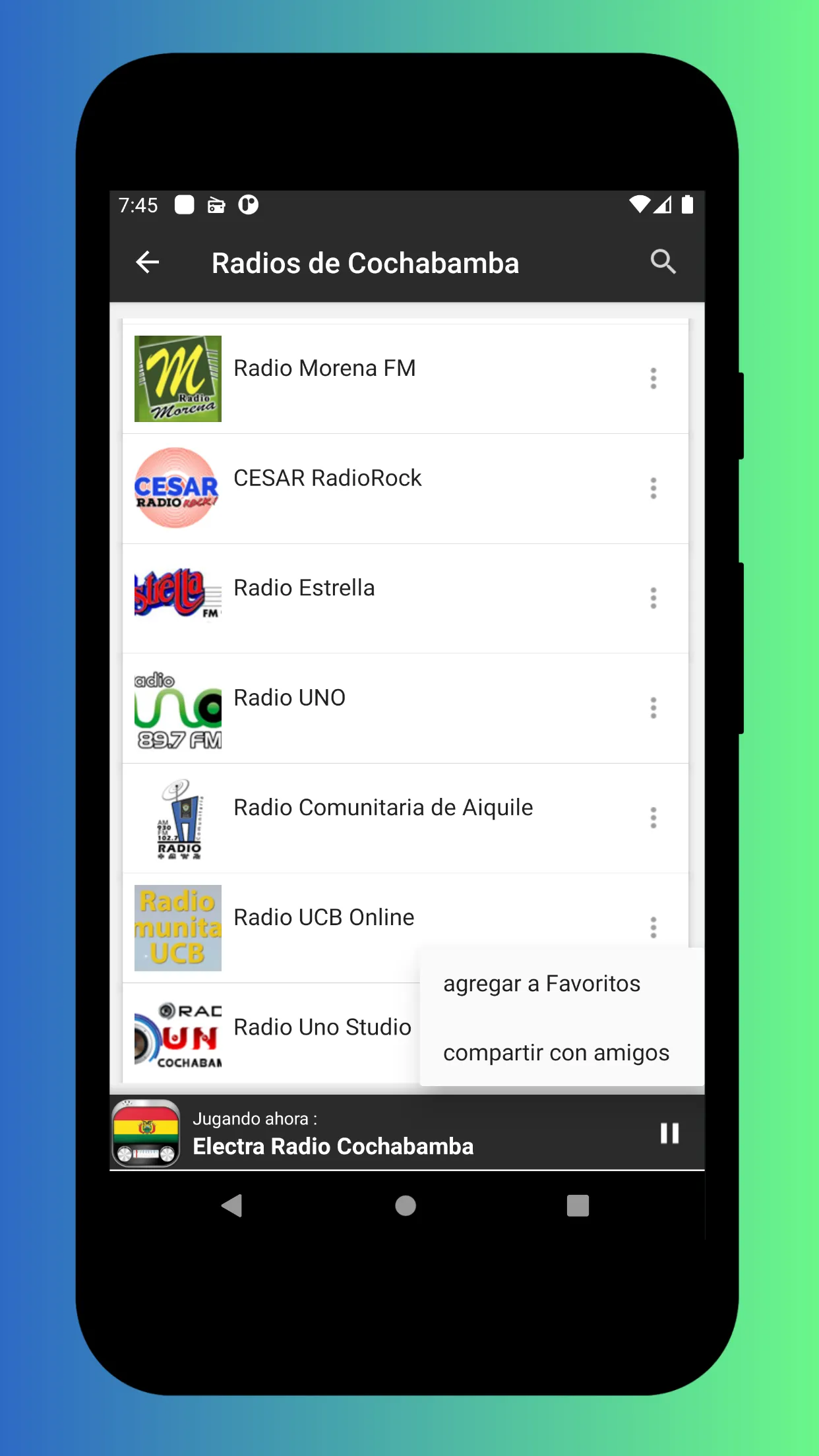 Radio Bolivia - Radio FM & AM | Indus Appstore | Screenshot