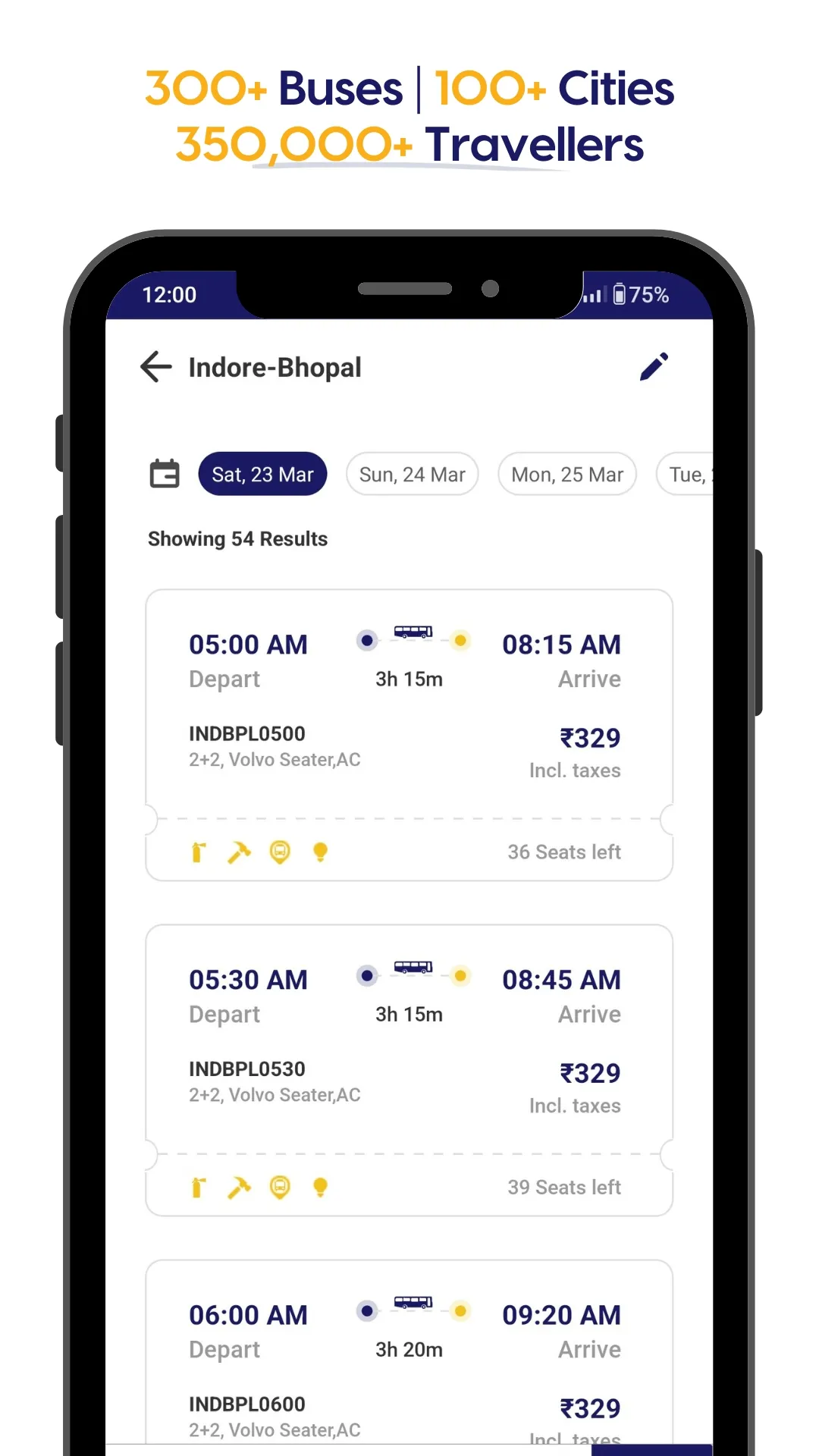 Chartered Bus | Indus Appstore | Screenshot