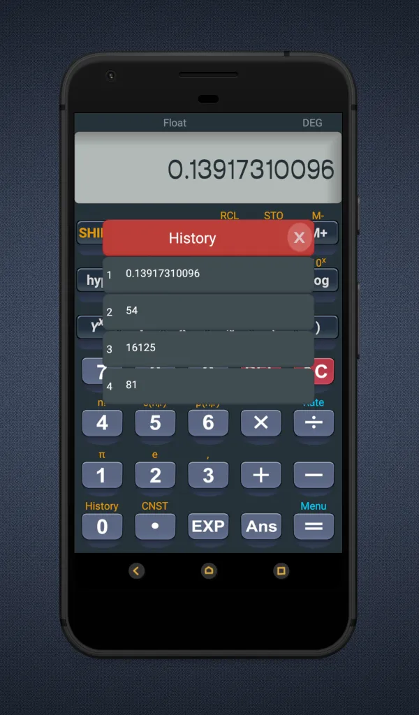 Stellar Scientific Calculator | Indus Appstore | Screenshot