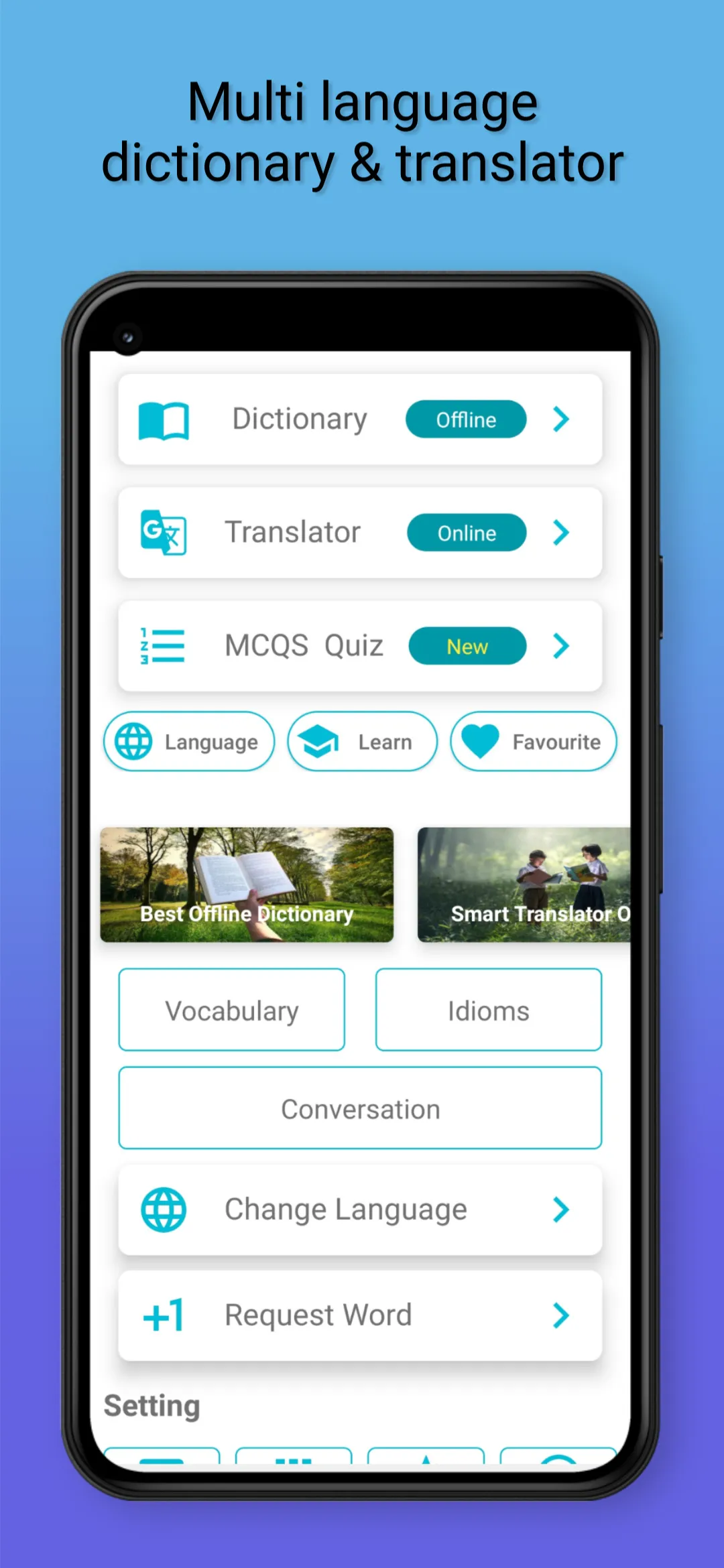 Offline dictionary  translator | Indus Appstore | Screenshot