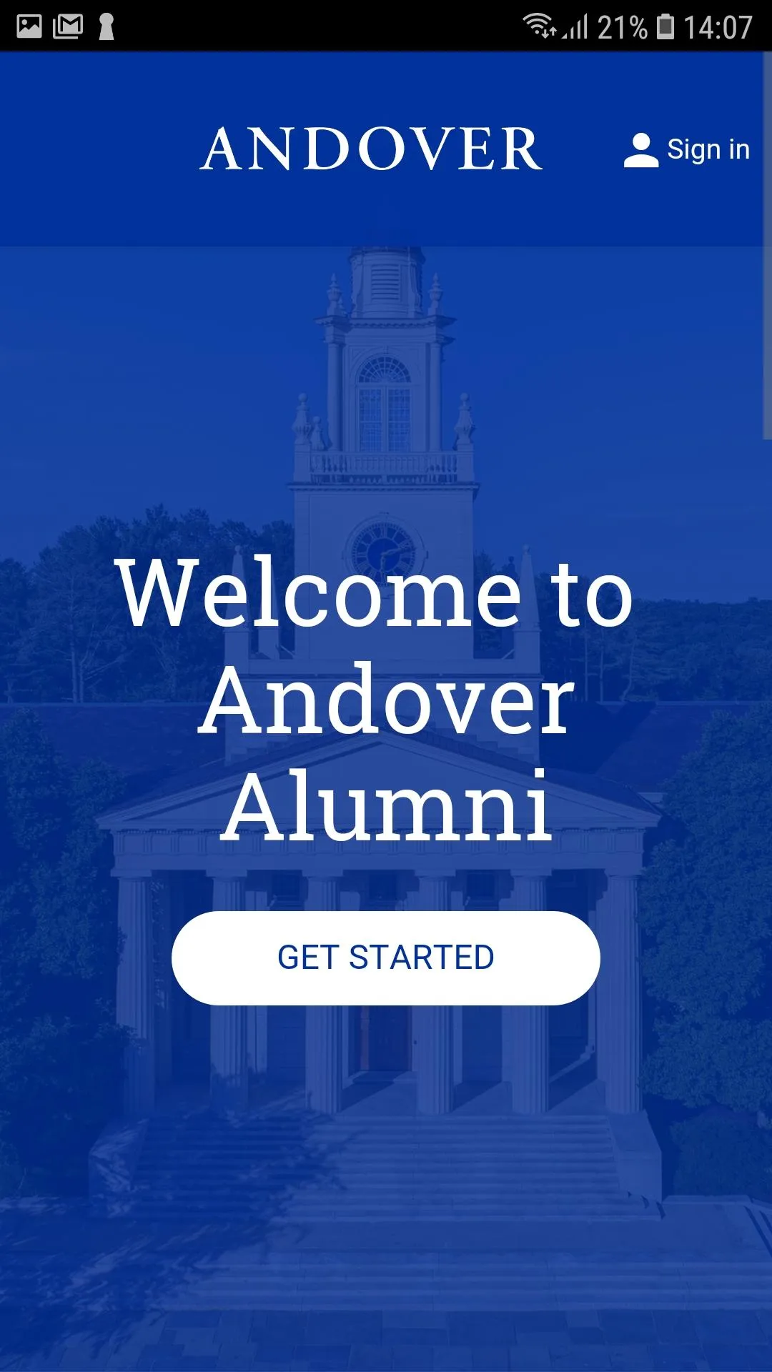 Andover Alumni | Indus Appstore | Screenshot