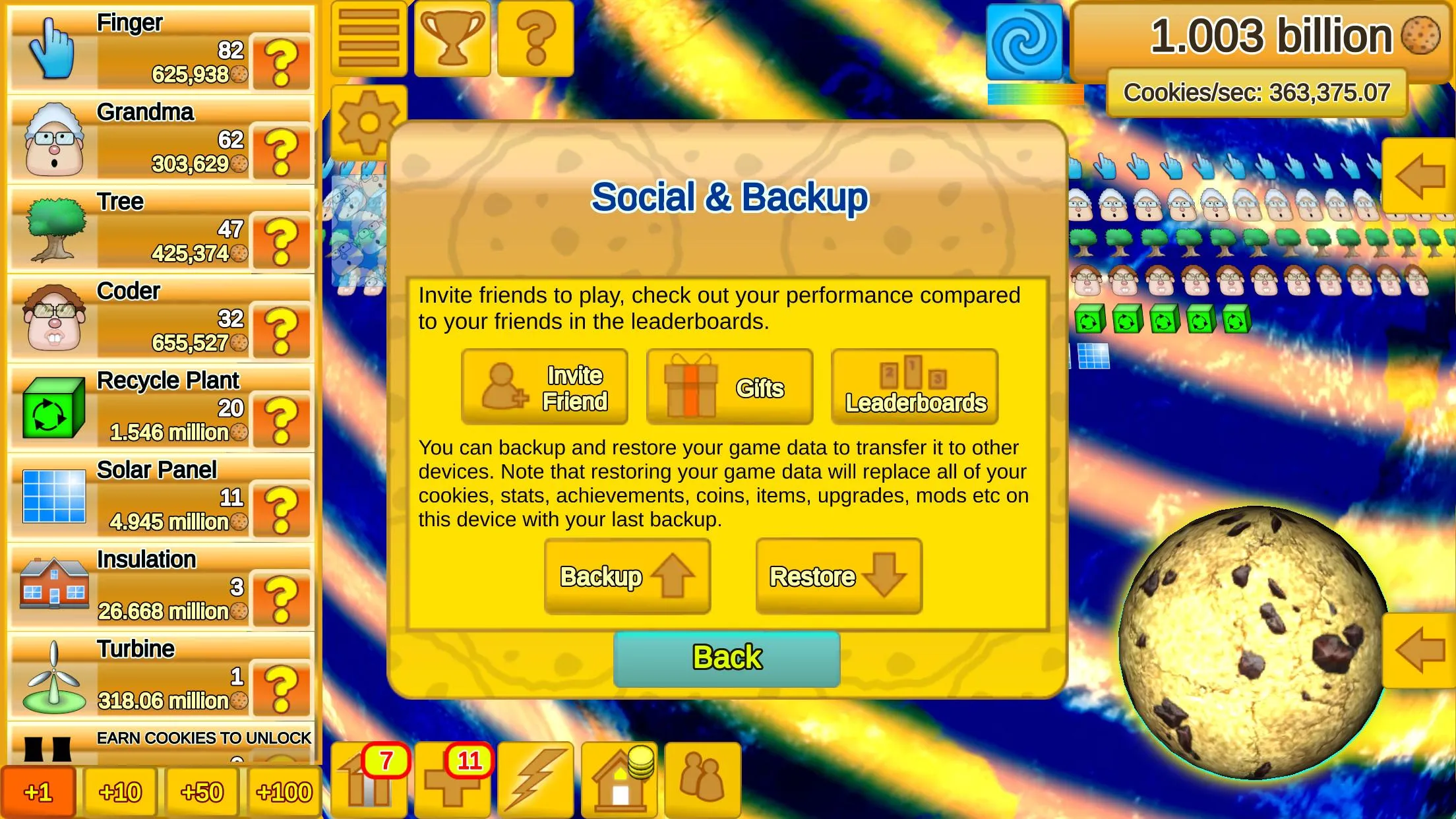 Cookie Clicker Save The World | Indus Appstore | Screenshot