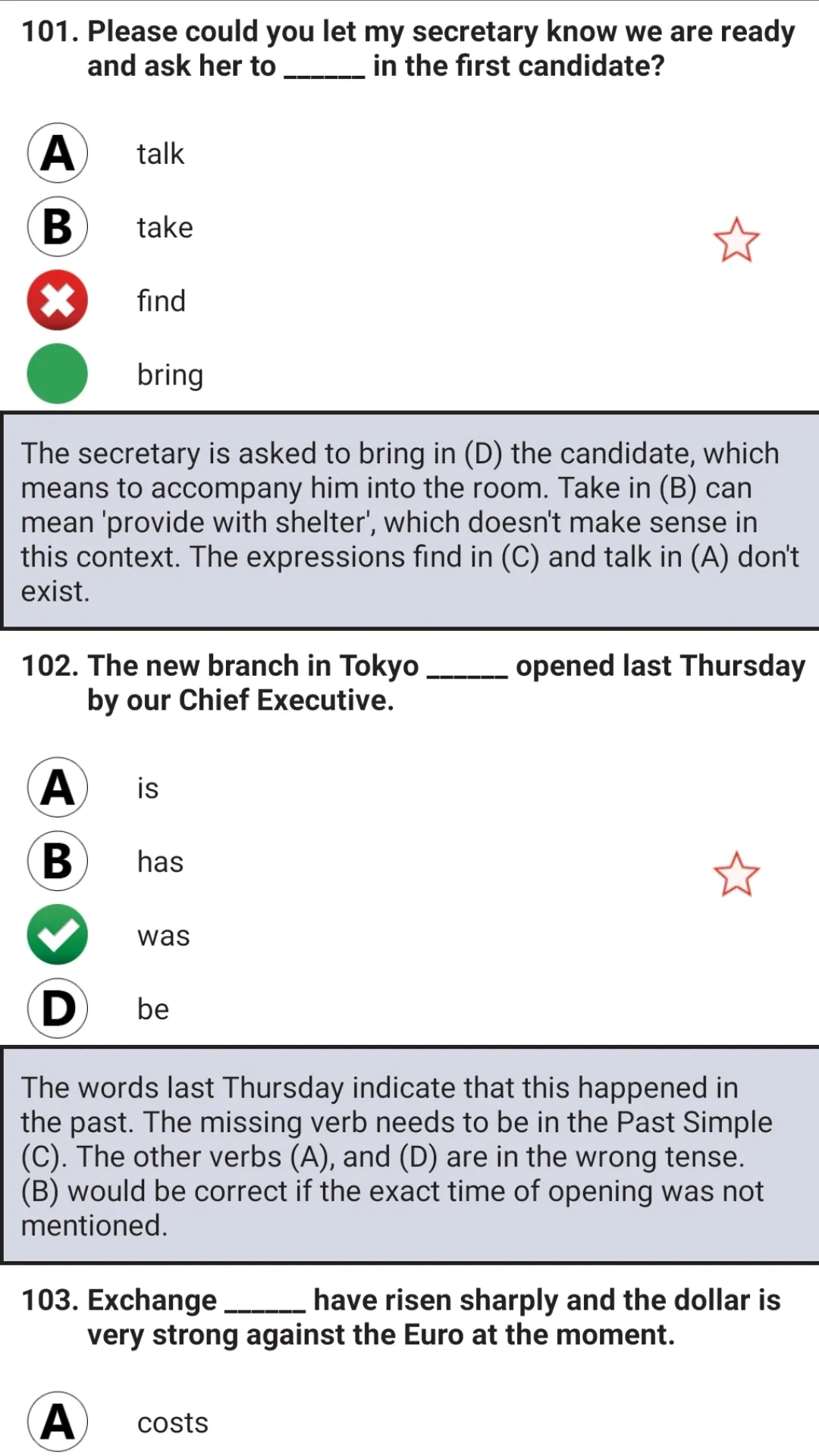 29 Complete – TOEIC® Test With | Indus Appstore | Screenshot