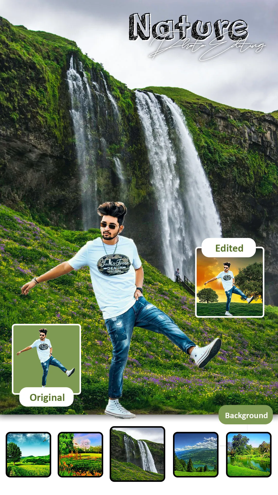 AI Nature Photo Frame Editor | Indus Appstore | Screenshot